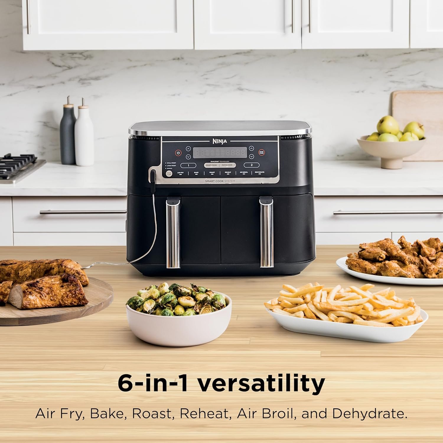 Ninja Foodi 10QT 6-in-1 DualZone Smart XL Air Fryer