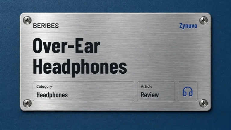 Zynuvo rating plate for the BERIBES Over-Ear Headphones review