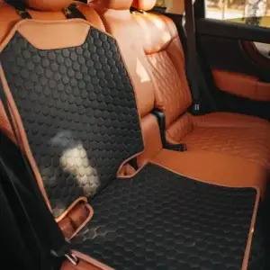 ‘hexy’ car seat protector mat – premium eco leather