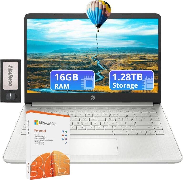 HP Flagship 14 Laptop with 1 Year Office 365