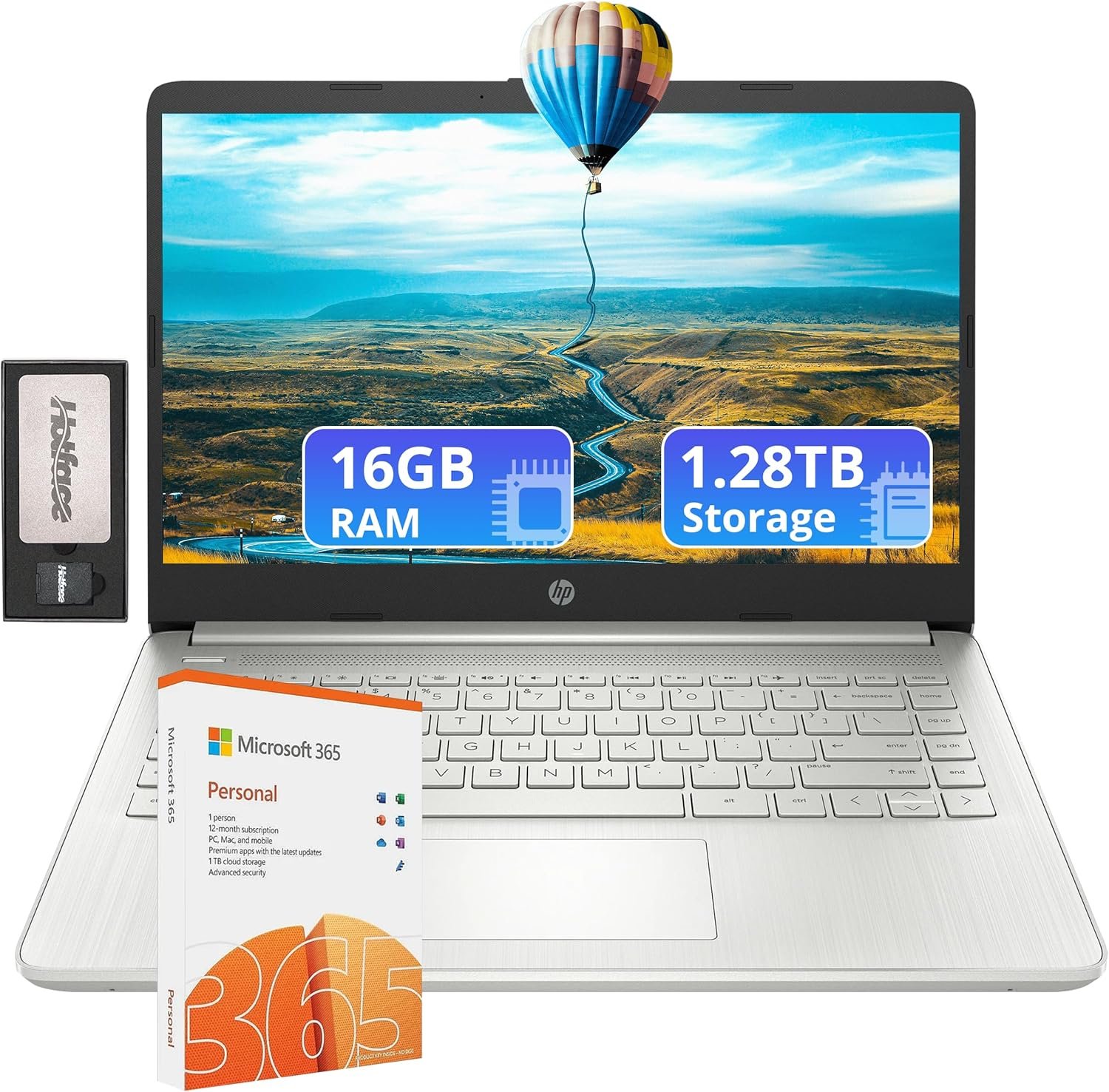 HP Flagship 14 Laptop with 1 Year Office 365