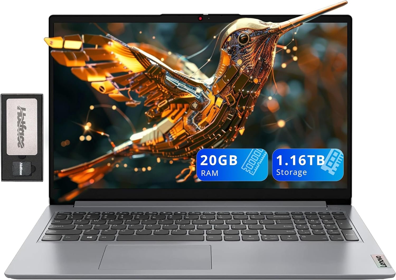 Lenovo Ideapad 1 15.6 HD Anti-Glare Laptop