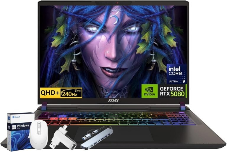 MSI Vector 16 HX AI 400 Gaming Laptop, 16 inches QHD