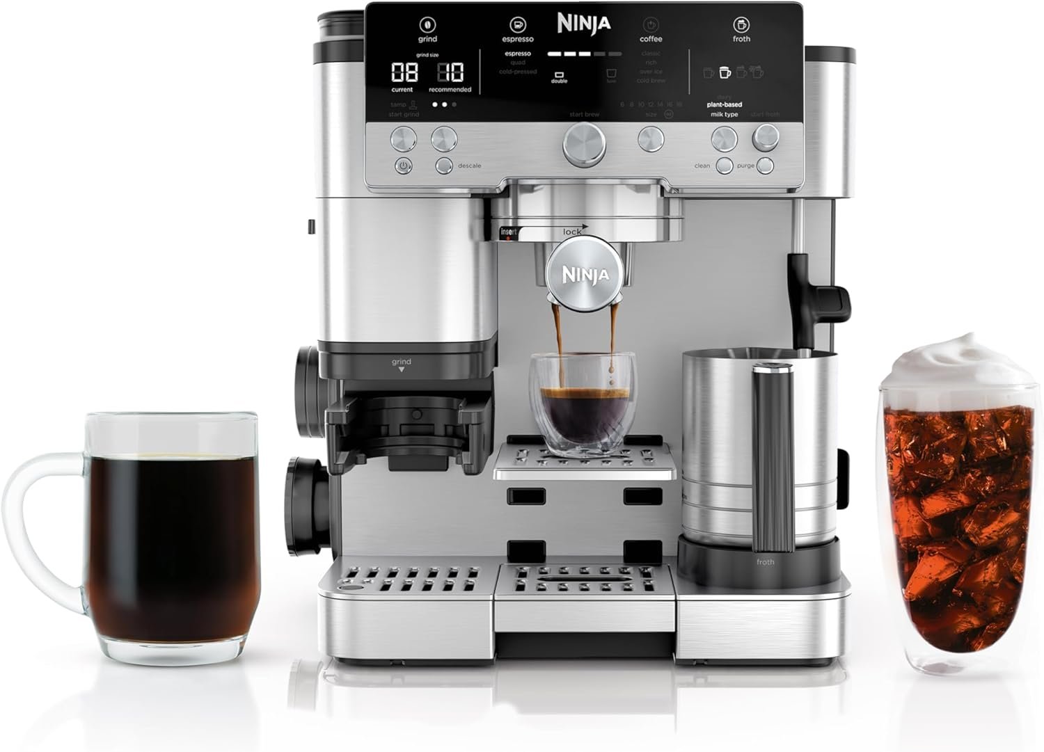 Ninja - Espresso Machine and Drip Coffee Maker - Luxe Café Premier Serie