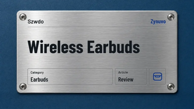 Zynuvo rating plate for the Szwdo Wireless Earbuds review
