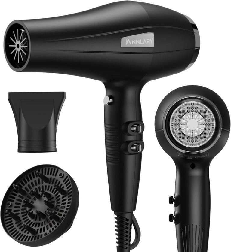 Ionic Hair Dryer with Diffuser