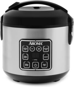 AROMA Digital Rice Cooker, 4-Cup (Uncooked)
