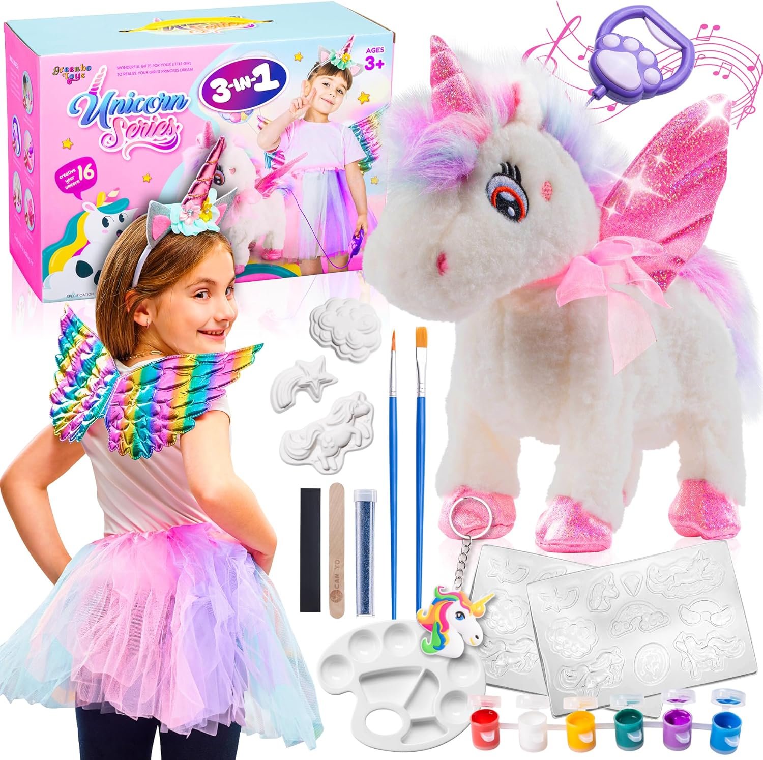 Greenbo Unicorns Toys for Girls