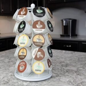 Nifty Solutions Keurig Coffee Pod Holder Carousel 360 Degree