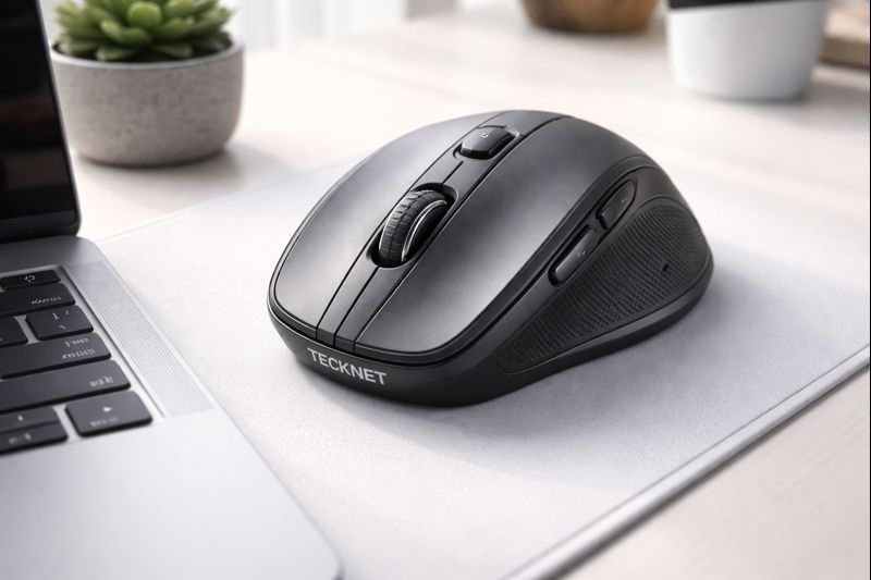 Tecknet Wireless Mouse Review: The Best Budget Multi-Device Mouse? (2026)
