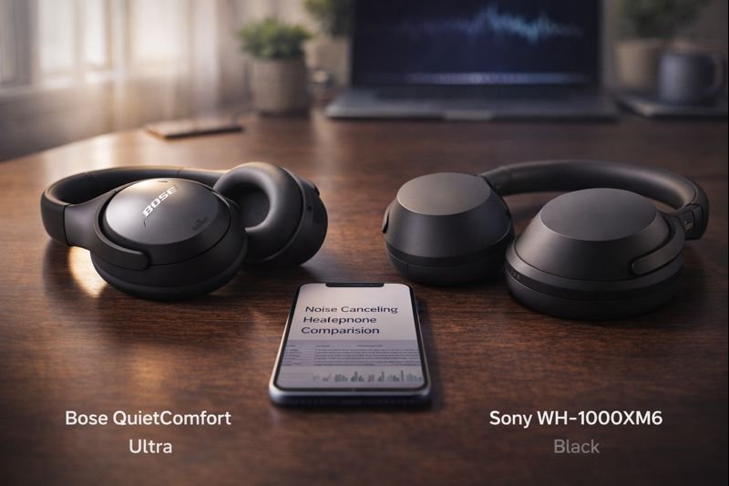 Bose QuietComfort Ultra vs Sony WH-1000XM6